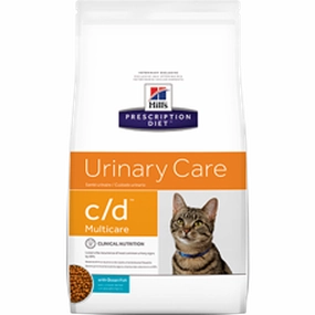 Hill's Prescription Diet c/d Multicare Feline with Ocean Fish 2781 Dry Cat Food cat treats toys for cats cat hair remover cat cleaning supplies cat food bowl
