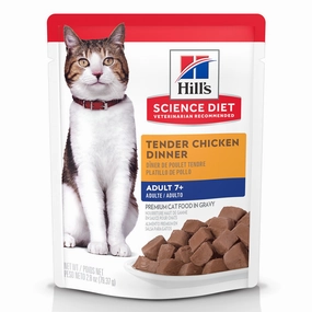 Hill's Science Diet Tender Chicken Dinner Wet Cat Food cat calming diffuser cat stress relief anxiety cat treats cat relaxing spray pet mood aid