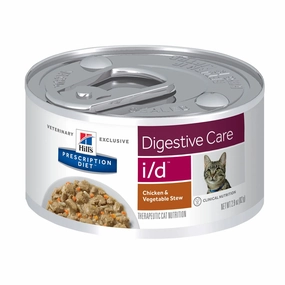 Hills Prescription Diet I/D Chicken & Vegetable Stew Wet Cat Food cat treats toys for cats cat hair remover cat cleaning supplies cat food bowl