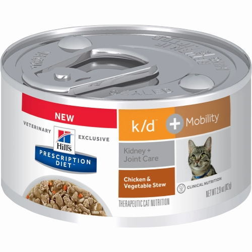 Hills Prescription Diet K/D   J/D Mobility Chicken & Vegetable Stew Wet Cat Food cat treats toys for cats cat hair remover cat cleaning supplies cat food bowl
