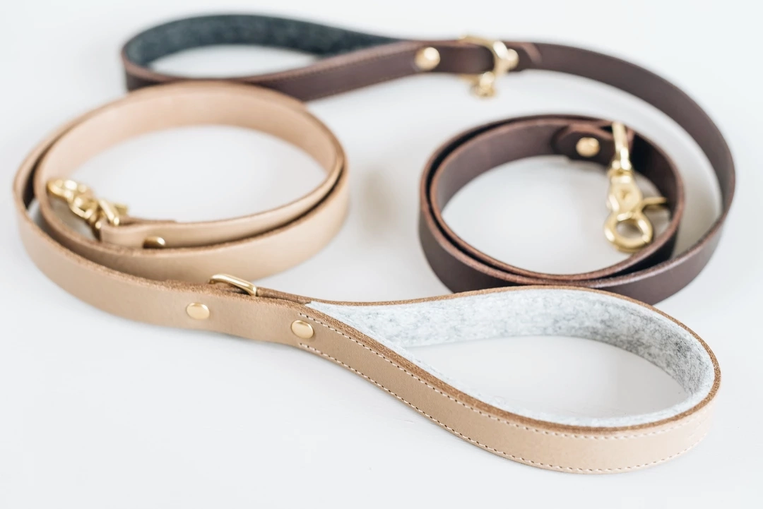 Hitch, Short Leather Dog Leash