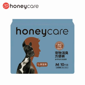 Honeycare Male Dog Diaper M 10pcs dog training treats training clicker crate training set travel bowl portable water bottle