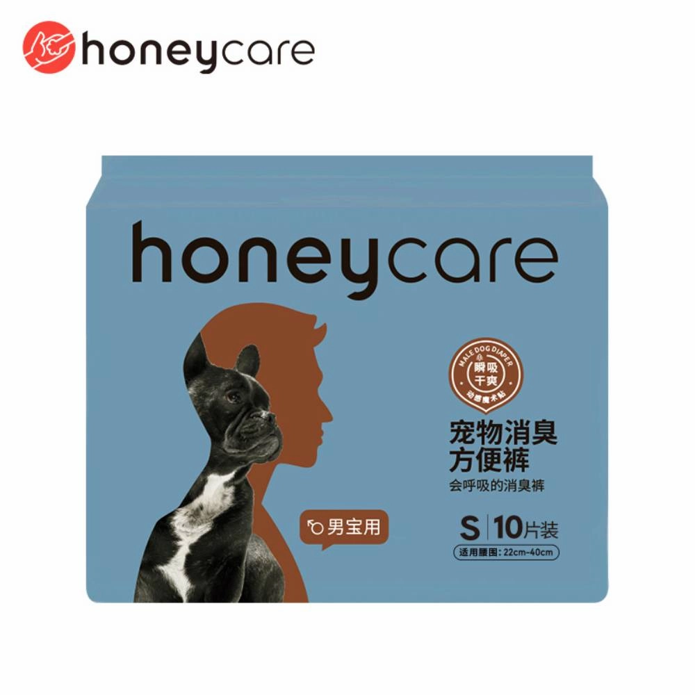 Honeycare Male Dog Diaper S 10pcs dog training treats training clicker crate training set travel bowl portable water bottle