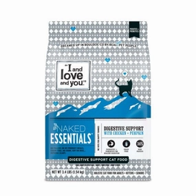I and Love and You Naked Essentials Digestive Support Chicken & Pumpkin Dry Cat Food freeze dried dog food raw food for dogs dog freeze meal high protein dog food grain free freeze dog food