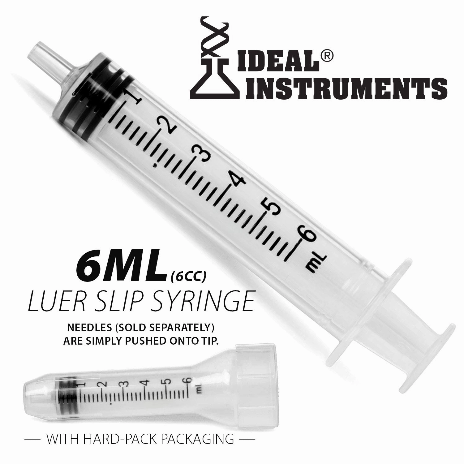 Ideal Luer Slip Syringes, Boxes