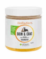 In Clover BioRadiant - Skin & Coat 100g/3.5oz Bottle pig feed piglet nutrition pig food pellets pig vitamins pig treats