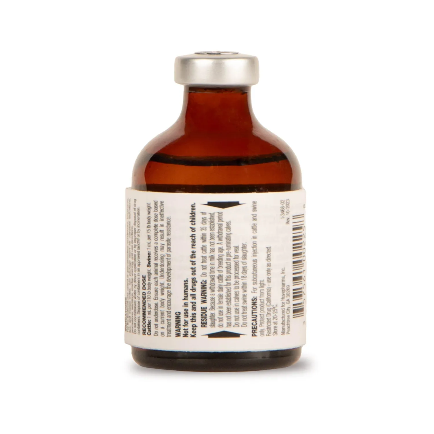 Injectable Ivermectin Cattle & Swine Dewormer