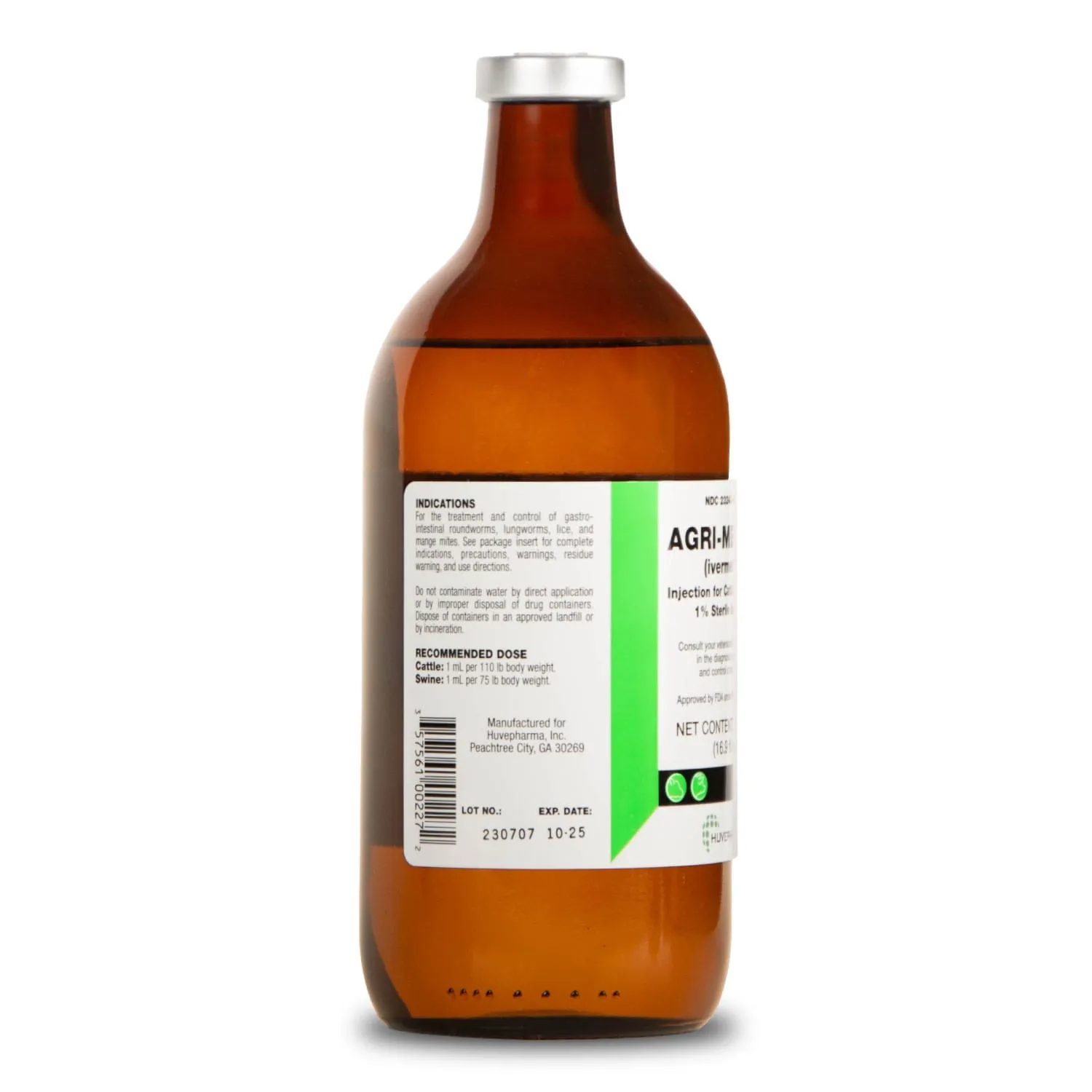 Injectable Ivermectin Cattle & Swine Dewormer