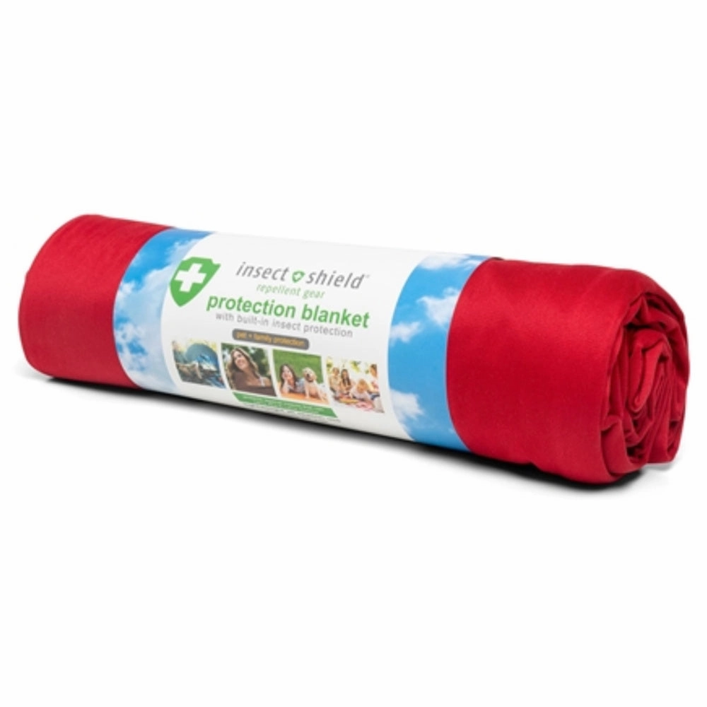 Insect Shield Flea & Tick Protection Blanket For Cats & Dogs (Red) cat leash cat bowtie cat hat cat bandana cat costume