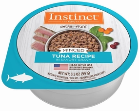 Instinct Adult Grain Free Minced Recipe with Real Tuna Natural Cat food Cups cat calming diffuser cat stress relief anxiety cat treats cat relaxing spray pet mood aid