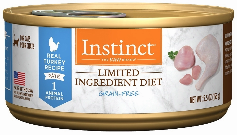 Instinct Grain Free LID Turkey Canned Cat Food cat calming diffuser cat stress relief anxiety cat treats cat relaxing spray pet mood aid