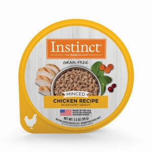 Instinct Original Minced Real Chicken Recipe Wet Cat Food cat treats toys for cats cat hair remover cat cleaning supplies cat food bowl