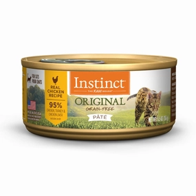 Instinct Original Real Chicken Pate Grain-Free Canned Cat Food cat food cans soft cat food high protein cat food natural cat food senior cat food