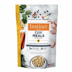 Instinct Raw Meal Chicken Grain-Free Freeze-Dried Raw Cat Food 269g natural cat food soft cat treats freeze dried cat food organic cat treats indoor cat food