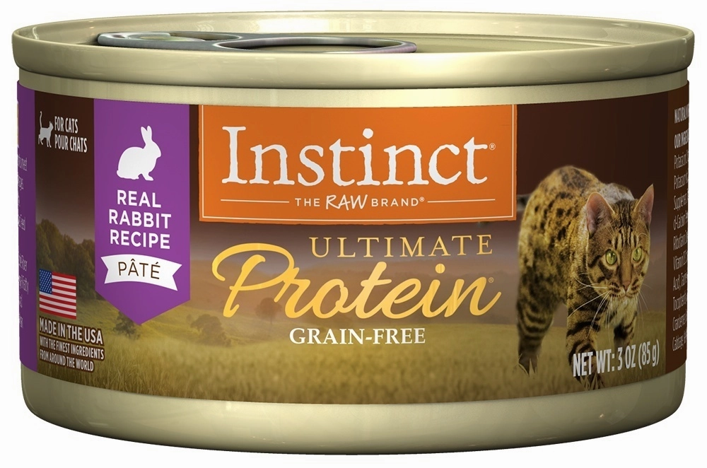 Instinct Ultimate Protein Grain Free Rabbit Natural Canned Cat Food cat calming diffuser cat stress relief anxiety cat treats cat relaxing spray pet mood aid