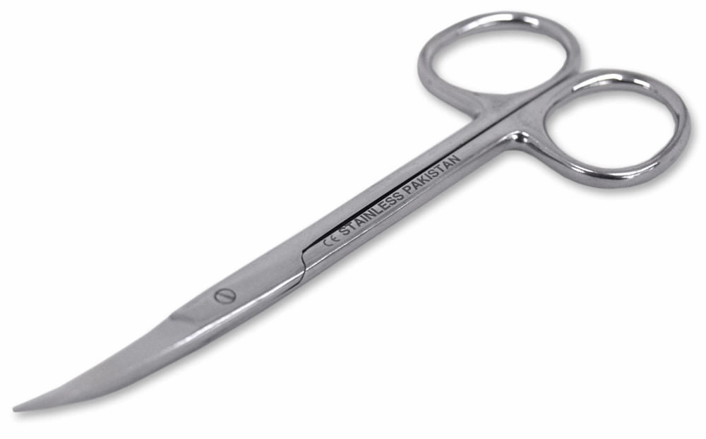 Iris Scissors, Curved, 4.5" cat beds cat scratching post cat shampoo cat tunnel cat brush