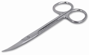 Iris Scissors, Curved, 4.5" poultry remedies poultry supplement goat vitamins sheep probiotics animal health boost