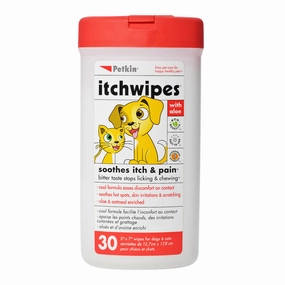 Itch Wipes, 30 ct cat scratchers cat towers cat window perch cat heating pad cat calming spray