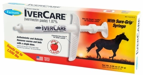 IverCare Paste Horse Dewormer, 1-dose tuff dog toys durable toys for dogs chew tested toys hard chew toy strong plush