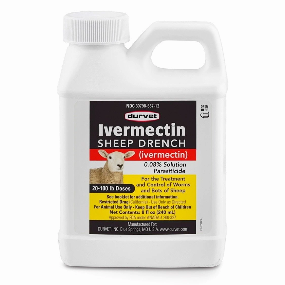 Ivermectin Sheep Drench, 240 ml chicken supplies backyard chicken coop accessories poultry food chicken vitamins