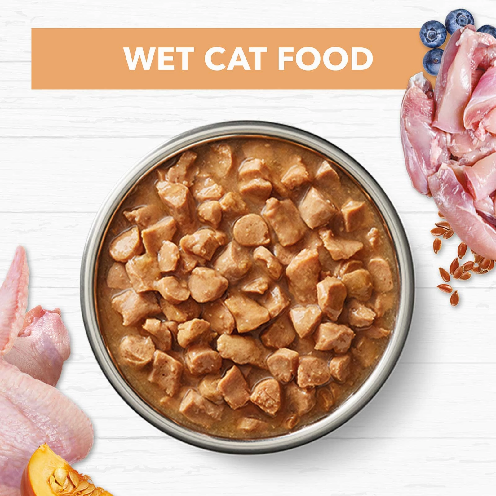 Ivory Coat Cat Food Pouch Kitten Chicken in Gravy