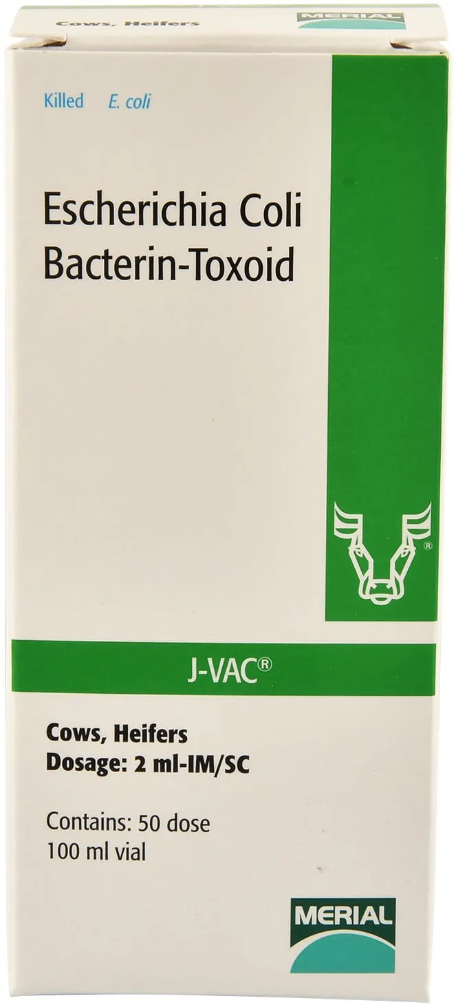 J-Vac E. coli Cattle Vaccine (Killed E. coli)