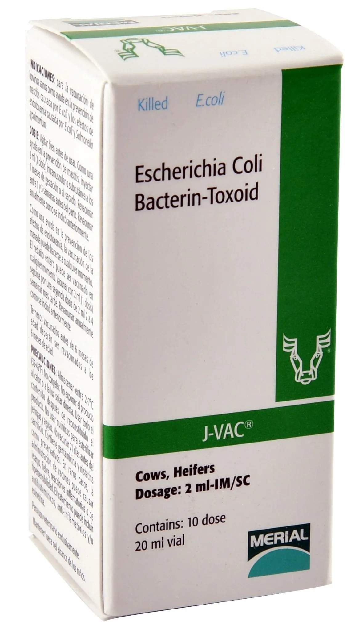 J-Vac E. coli Cattle Vaccine (Killed E. coli)