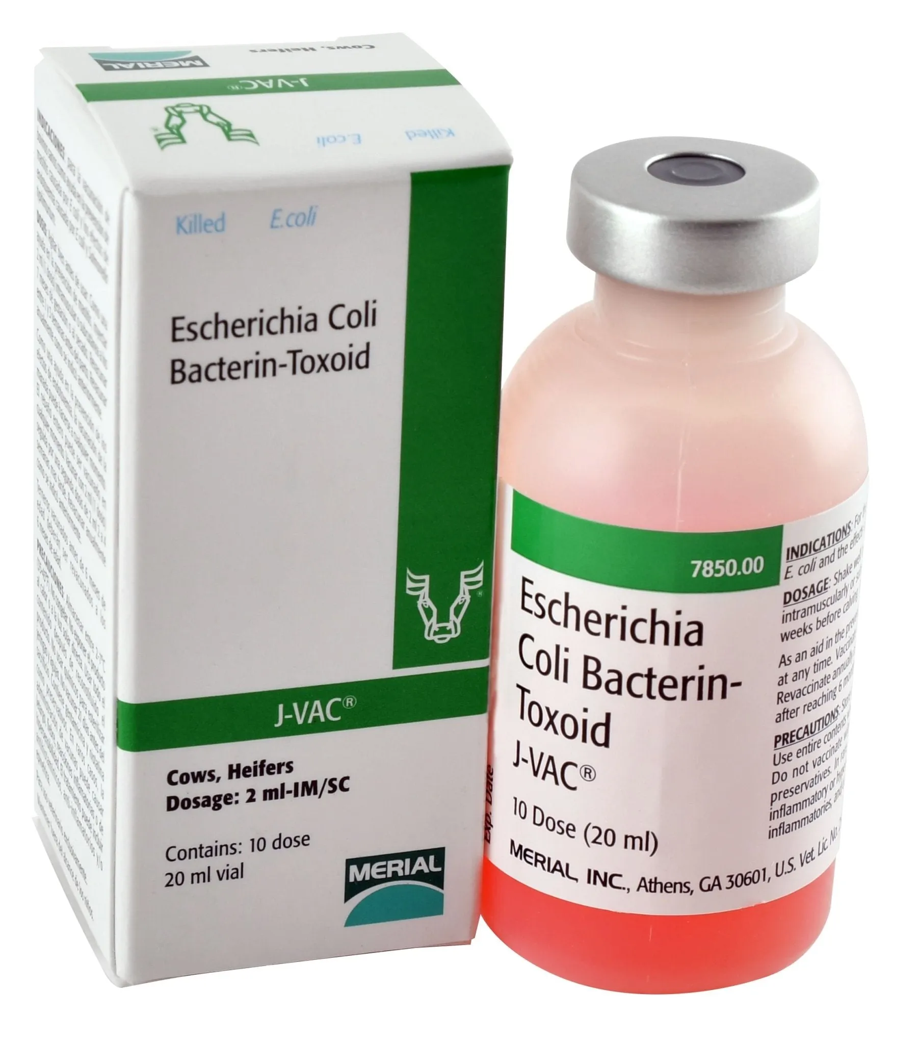 J-Vac E. coli Cattle Vaccine (Killed E. coli)