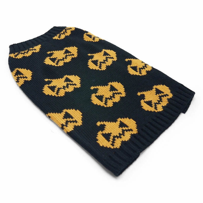 Jack O Lantern Dog Sweater