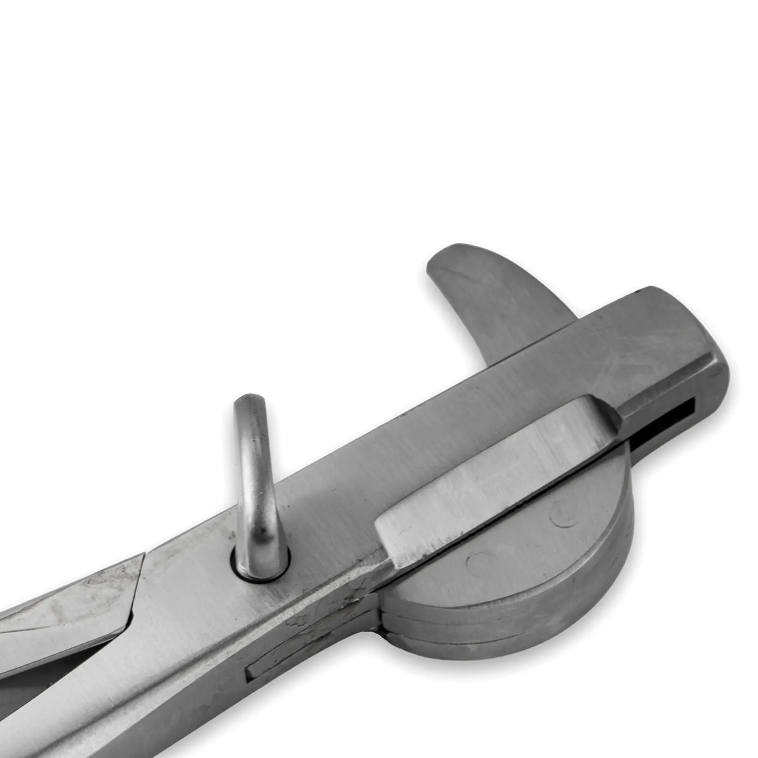 Jeffers Double Crush Emasculator in Stainless Steel, 9" or 12"