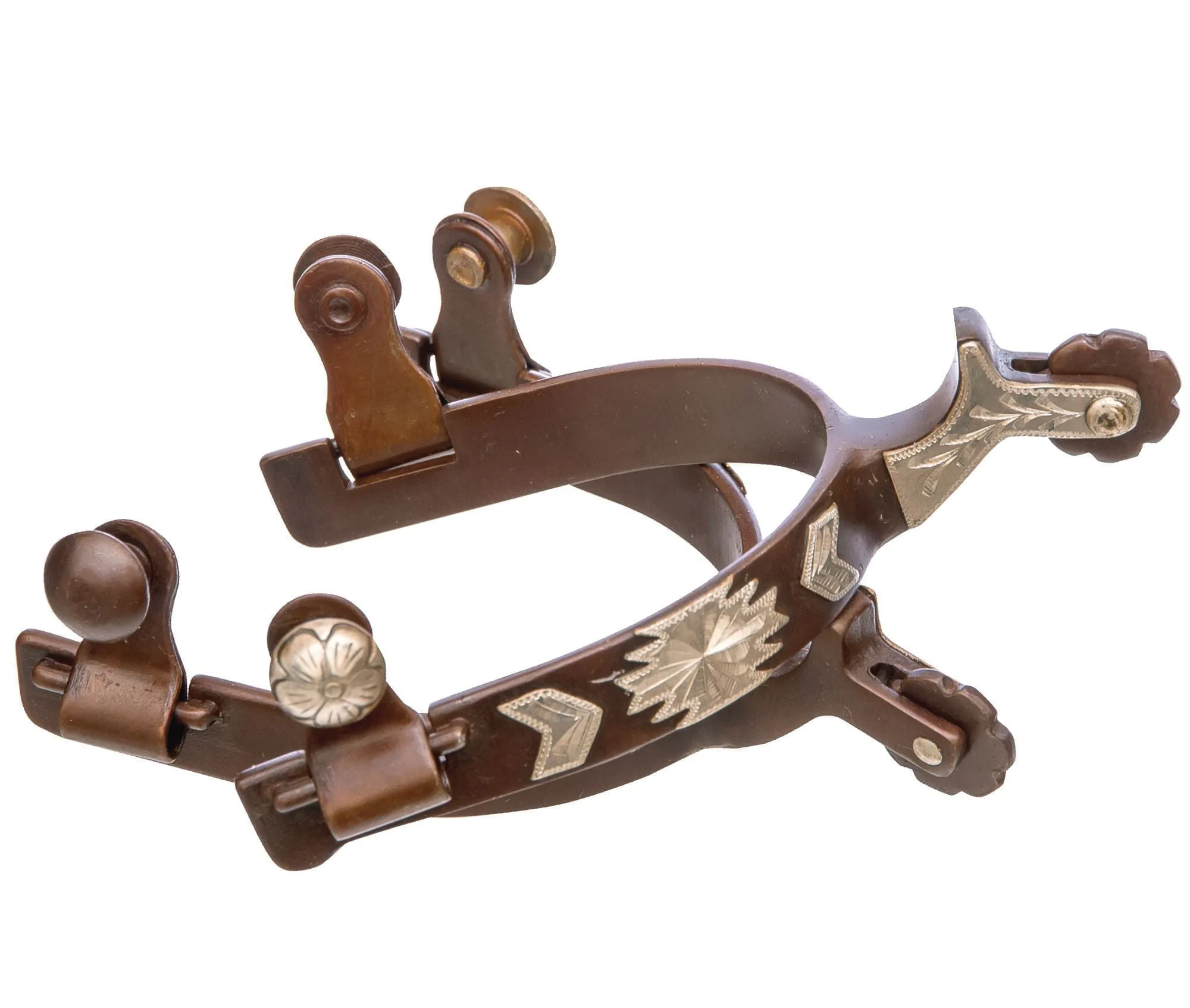 Jeffers Ladies' Rosebud Spurs, Pair