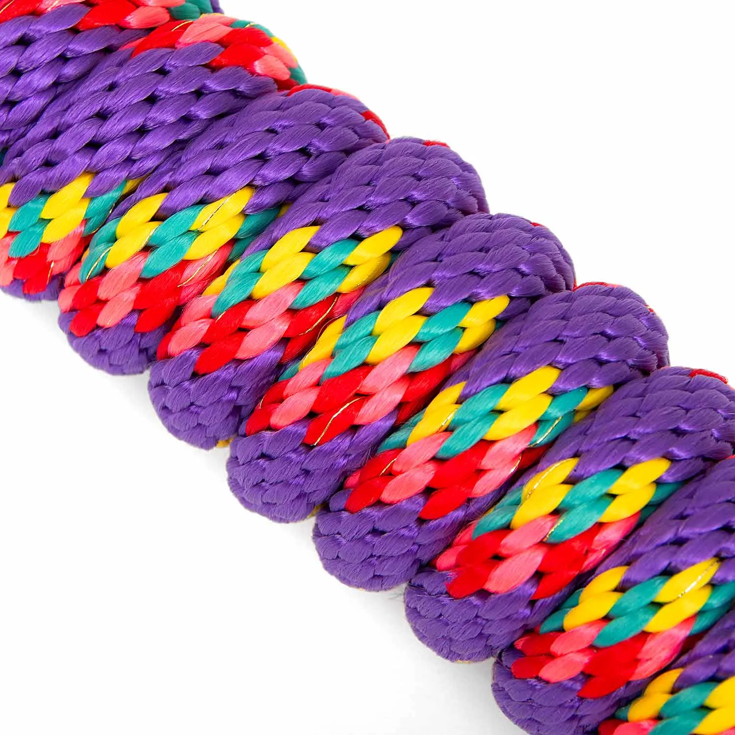 Jeffers Neon Poly Lead Rope with Bolt Snap, 8'