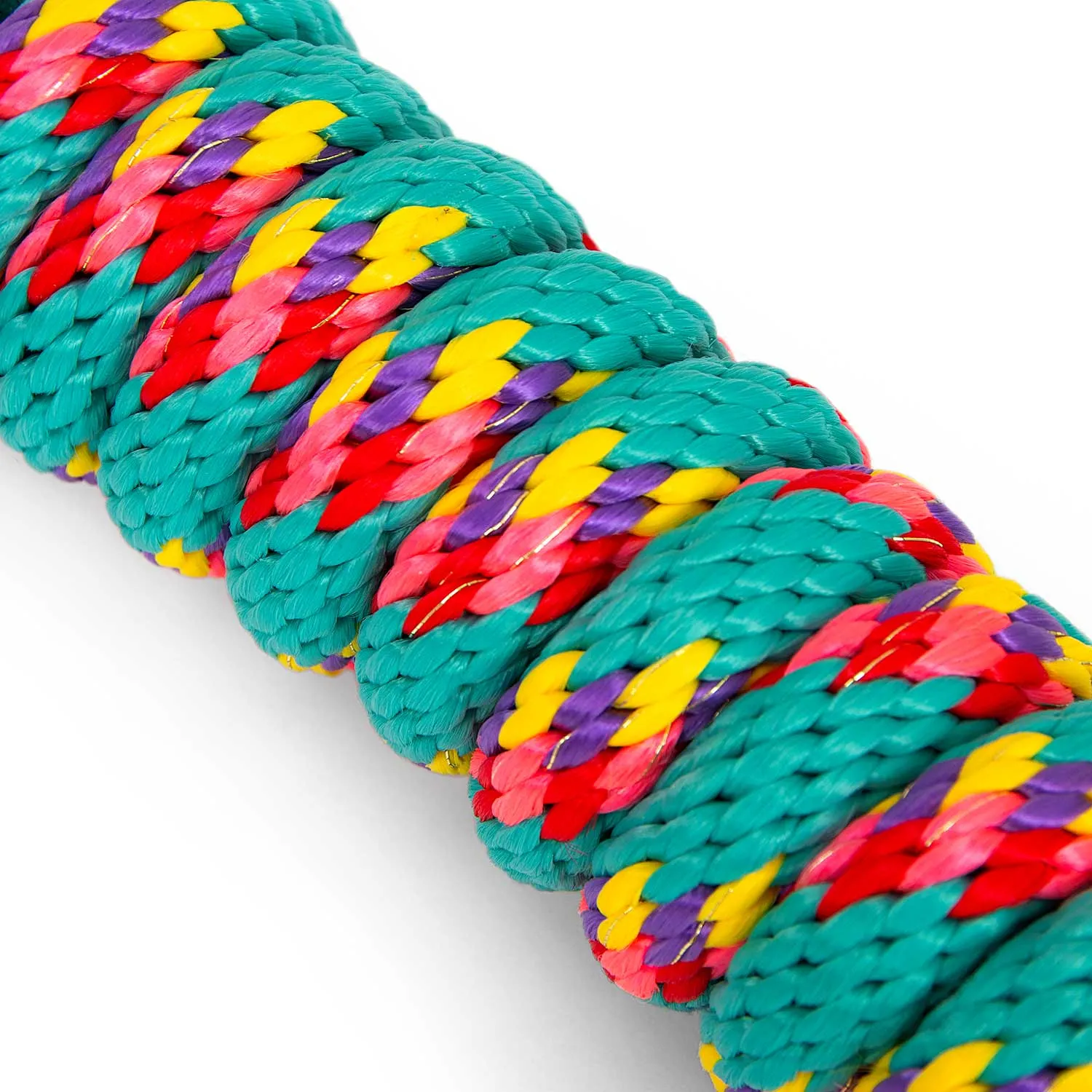 Jeffers Neon Poly Lead Rope with Bolt Snap, 8'