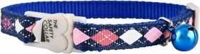 Jeffers Adjustable Breakaway Safety Cat Collar with Bell, 8"-12" cat grooming cat shampoo cat conditioner cat comb cat grooming glove
