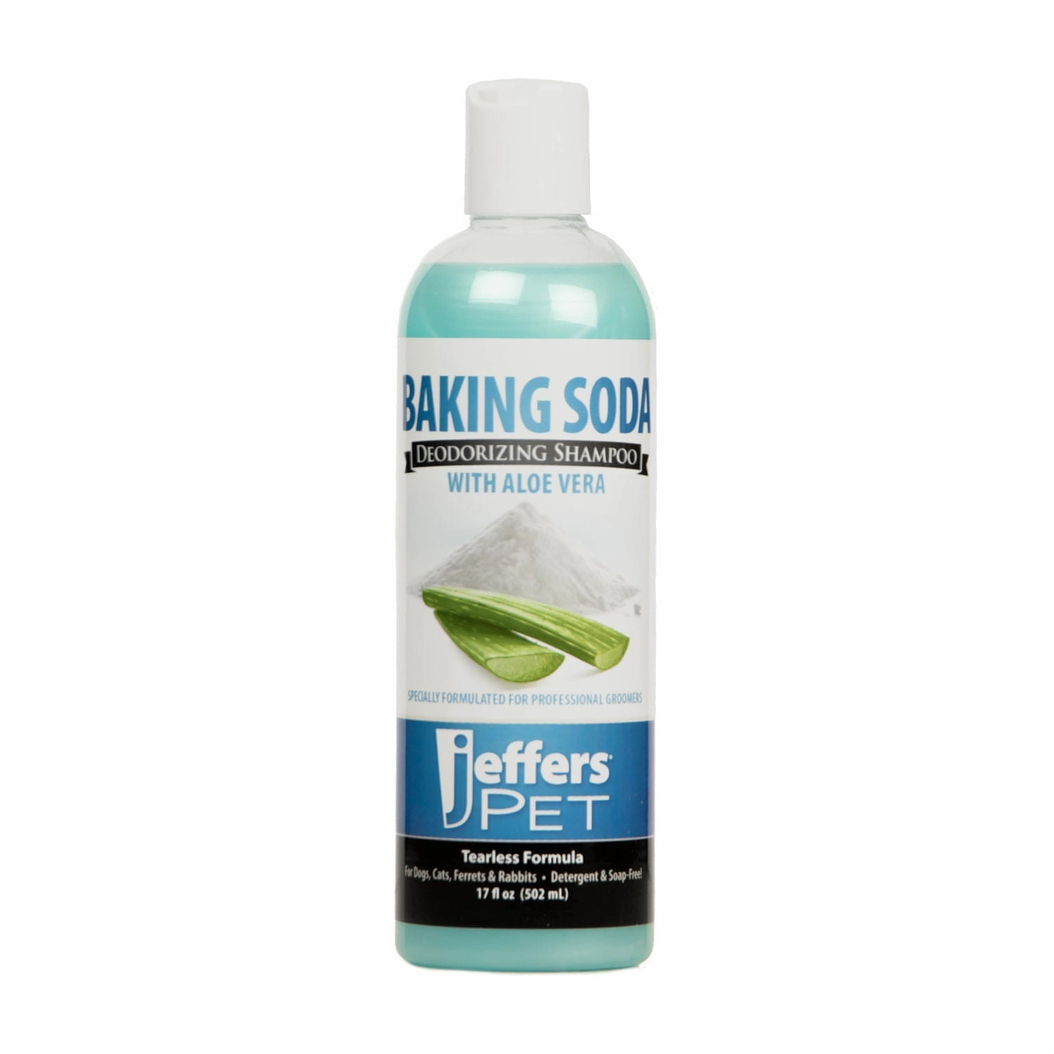 Jeffers Baking Soda Deodorizing Pet Shampoo with Aloe Vera cat grooming cat shampoo cat conditioner cat comb cat grooming glove