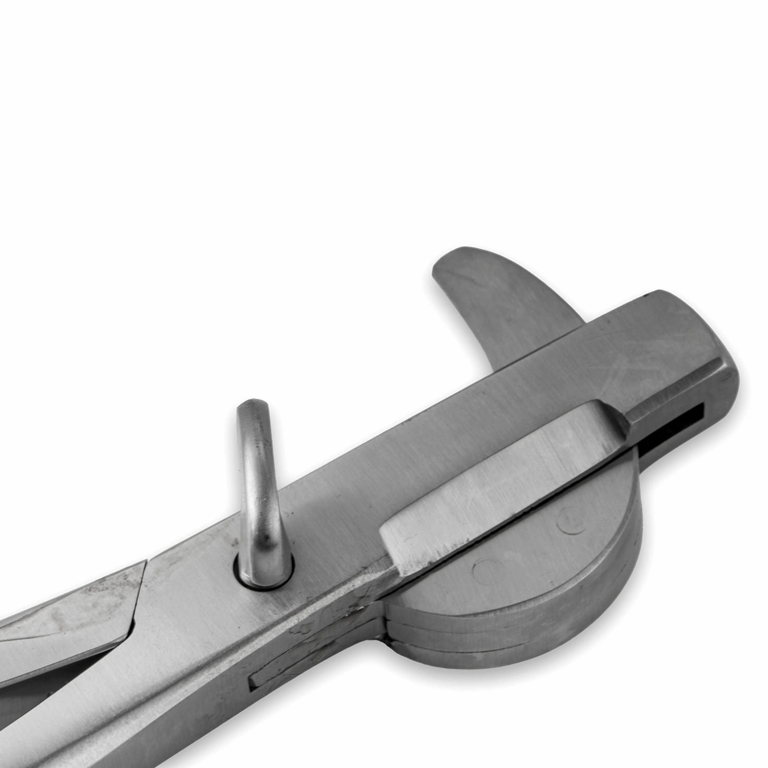 Jeffers Double Crush Emasculator in Stainless Steel, 9" or 12"