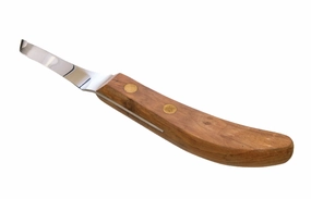 Jeffers Drop Blade Hoof Knife with Walnut Handle, Left or Right Hand Options chicken supplies backyard chicken coop accessories poultry food chicken vitamins