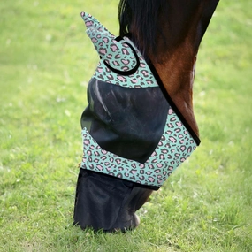 Jeffers Expression Deluxe Mesh Fly Mask with Ears and Nose pet shampoo pet brush pet wipes pet scissors pets comb