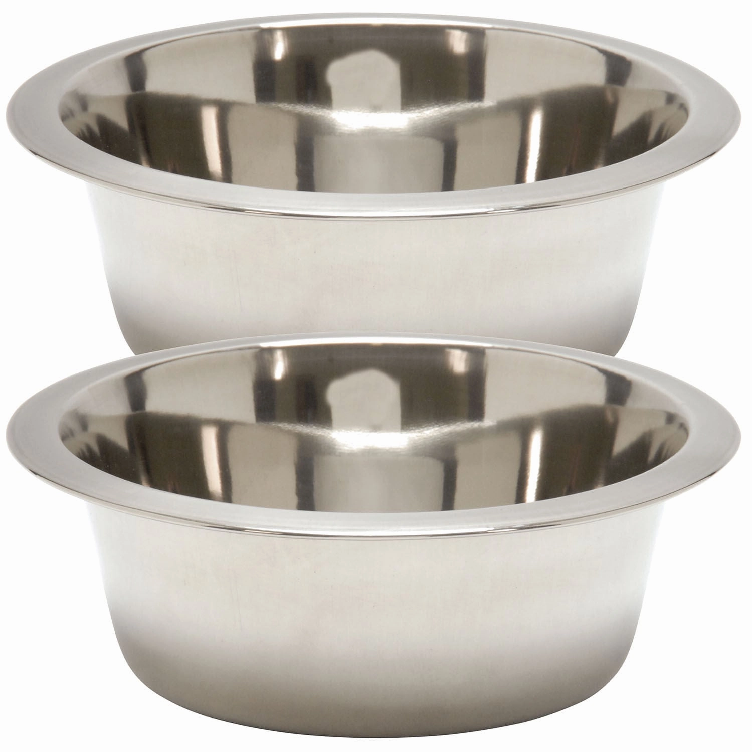 Jeffers Heavy Duty Stainless Steel Food & Water Bowls for Pets