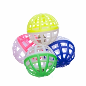 Jeffers Jingle Balls Cat Toy, 4 pk cat grooming cat shampoo cat conditioner cat comb cat grooming glove