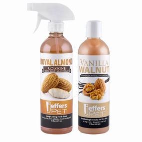 Jeffers Nutty Dog Pet Shampoo & Cologne, 2 Piece Kit cat beds cat scratching post cat shampoo cat tunnel cat brush