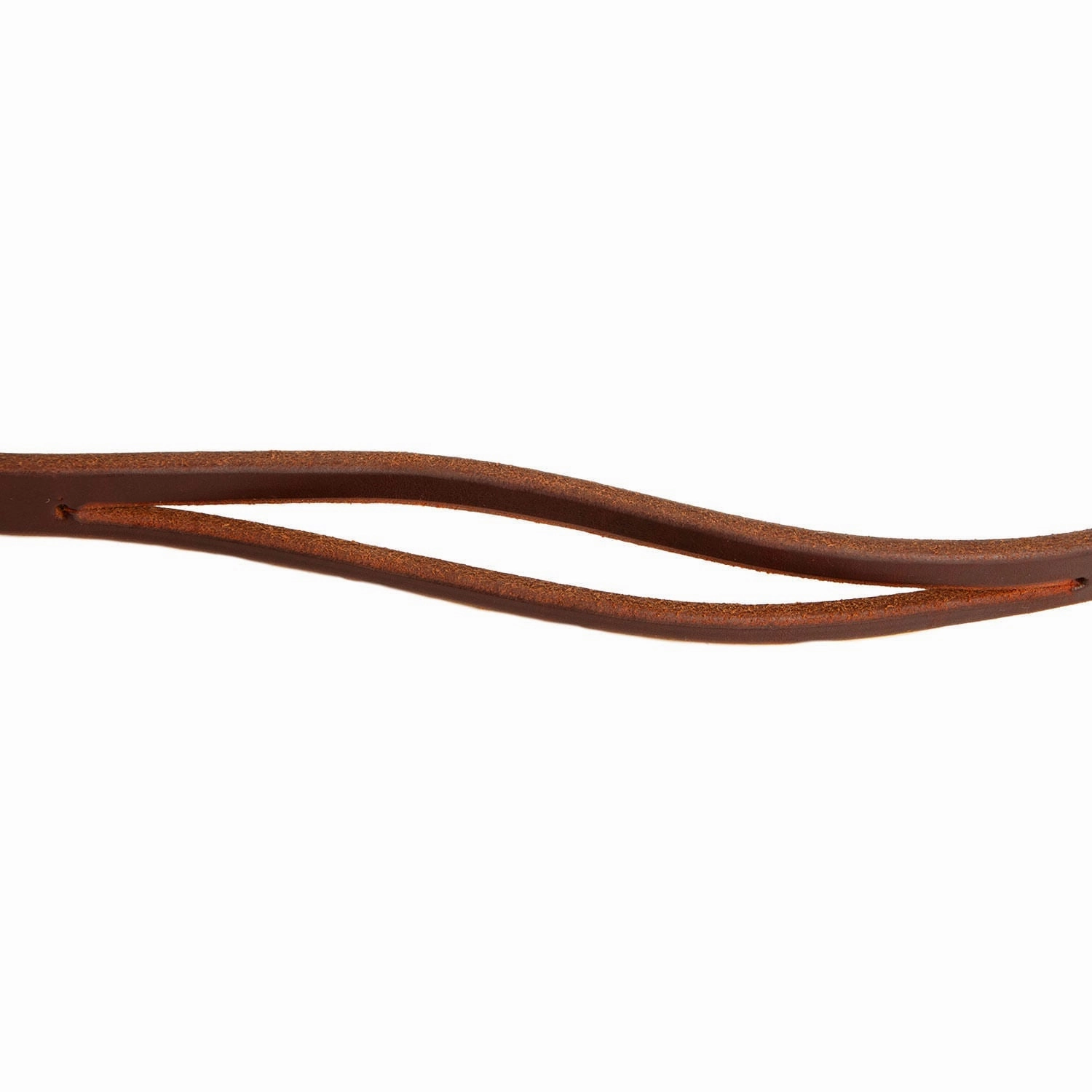 Jeffers Poplar Head Premium Oiled Harness Leather 1"W Split Ear Headstall