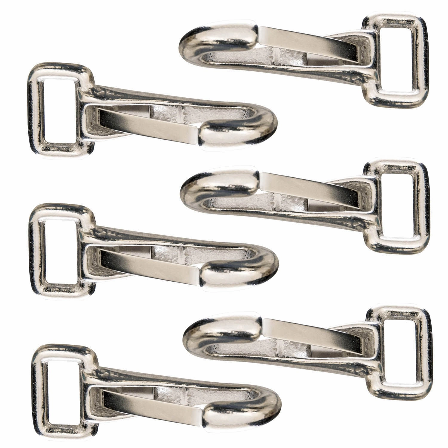 Jeffers Spring Snap with Square Eye, 1" x 3-1/4"