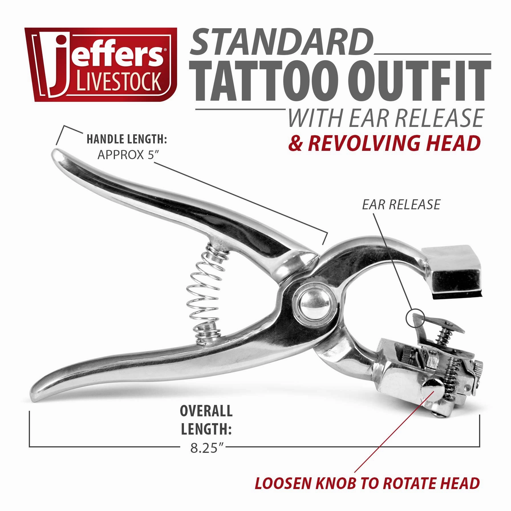 Jeffers Standard Tattoo Outfit with Roll-On Ink