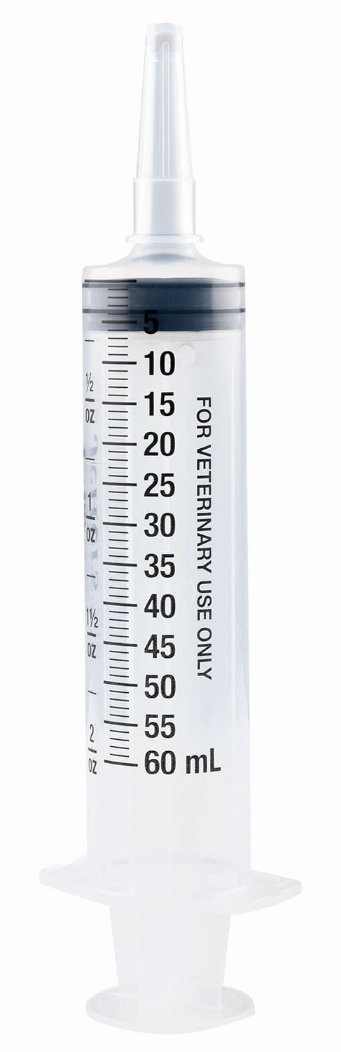 Jeffers Syringe with Catheter Tip