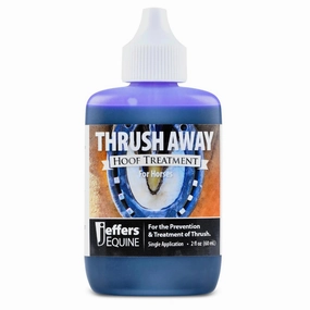Jeffers Thrush Away Hoof Treatment for Thrush in Horses, 2 oz tuff dog toys durable toys for dogs chew tested toys hard chew toy strong plush