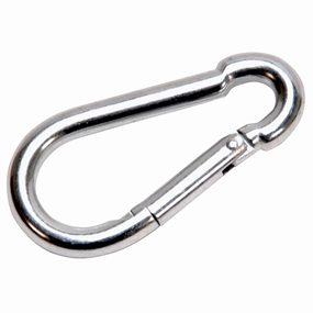Jeffers Zinc-Plated Steel Bucket Hook Spring Snap chicken supplies backyard chicken coop accessories poultry food chicken vitamins