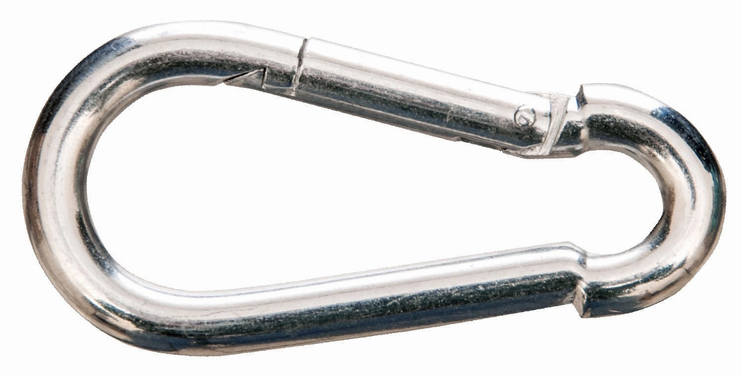 Jeffers Zinc-Plated Steel Bucket Hook Spring Snap