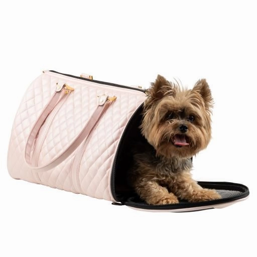 JL Duffel - Pink Quilted