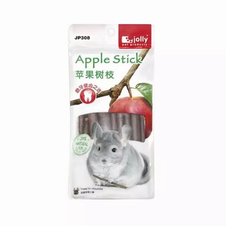 Jolly Chinchilla Apple Sticks 60g puppy starter kit puppy crate puppy collar puppy pee pad puppy food
